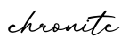 单词chronite书写