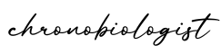 单词chronobiologist书写