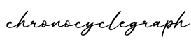单词chronocyclegraph书写