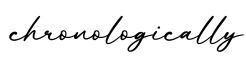 单词chronologically书写