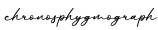单词chronosphygmograph书写