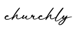 单词churchly书写