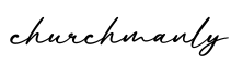 单词churchmanly书写