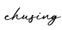 单词chusing书写
