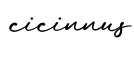 单词cicinnus书写
