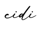 单词cidi书写