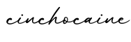 单词cinchocaine书写