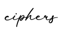 单词ciphers书写