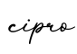 单词cipro书写