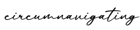 单词circumnavigating书写