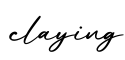 单词claying书写