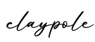 单词claypole书写