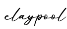 单词claypool书写