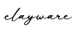 单词clayware书写