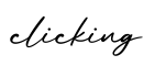 单词clicking书写