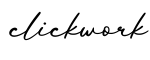 单词clickwork书写