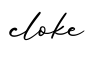 单词cloke书写