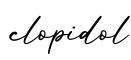 单词clopidol书写