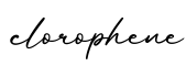 单词clorophene书写