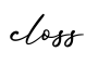 单词closs书写