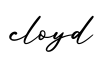 单词cloyd书写