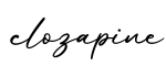 单词clozapine书写