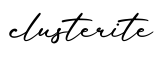 单词clusterite书写