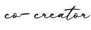 单词co-creator书写
