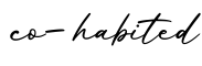 单词co-habited书写