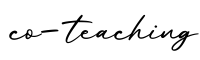 单词co-teaching书写