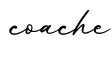 单词coache书写