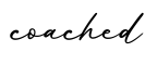 单词coached书写