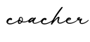 单词coacher书写