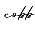单词cobb书写