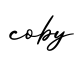 单词coby书写