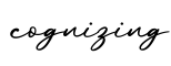 单词cognizing书写