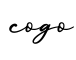 单词cogo书写