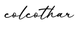 单词colcothar书写