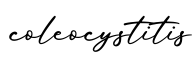 单词coleocystitis书写