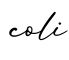 单词coli书写