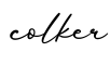 单词colker书写