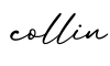 单词collin书写