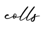 单词colls书写