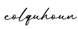 单词colquhoun书写
