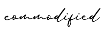 单词commodified书写