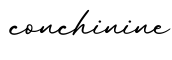 单词conchinine书写