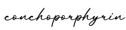 单词conchoporphyrin书写