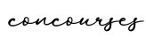 单词concourses书写