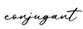 单词conjugant书写