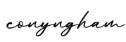 单词conyngham书写